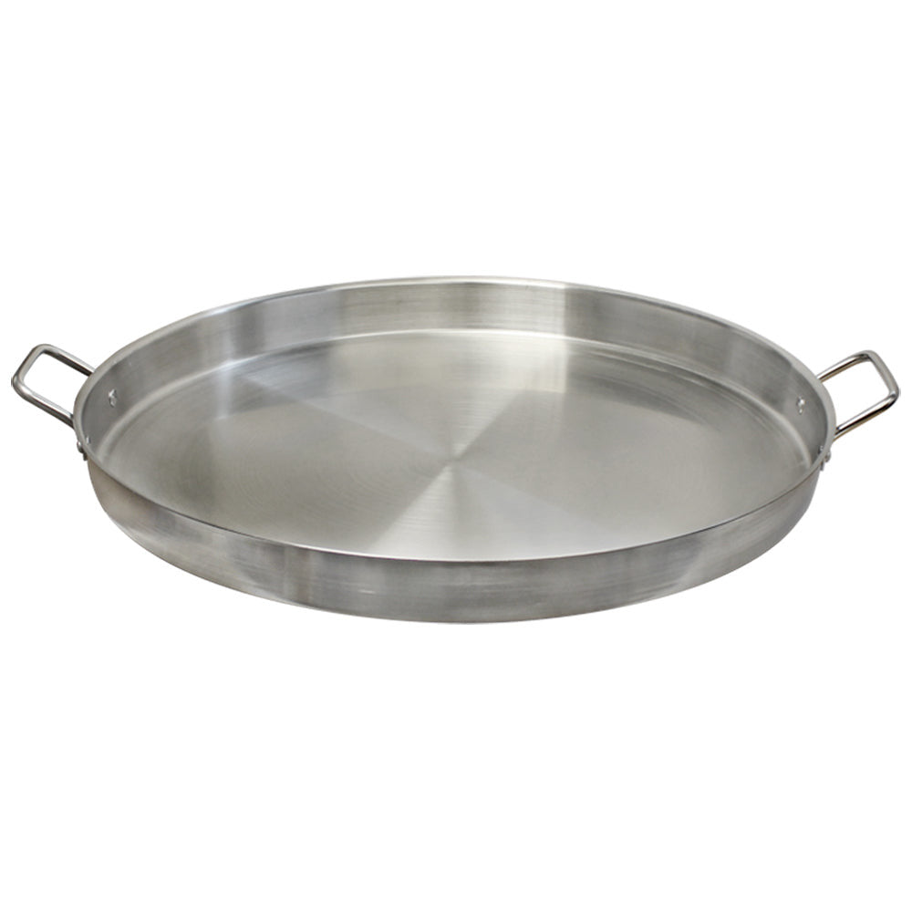 Heavy Duty 23'' x 7'' Stainless Steel Concave Comal Griddle Pan Kitche