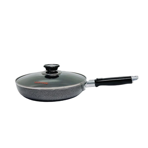 9" (24CM) Non-Stick Coating Frying Pan With Lid Cooking Pot Cookware Kitchen