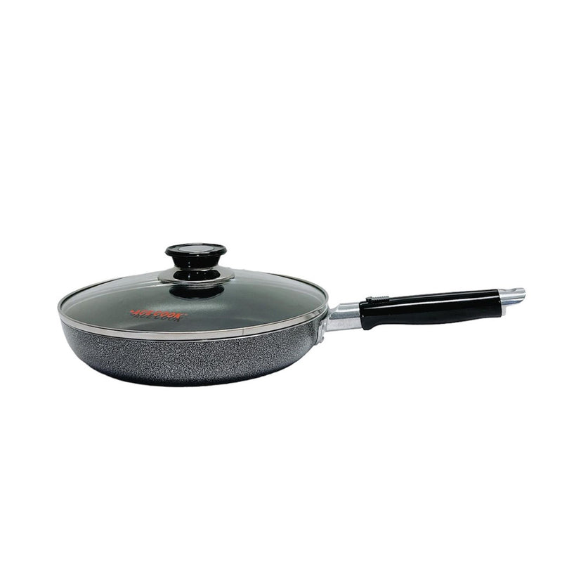 12" (30CM) Non-Stick Coating Frying Pan With Lid Cooking Pot Cookware Kitchen