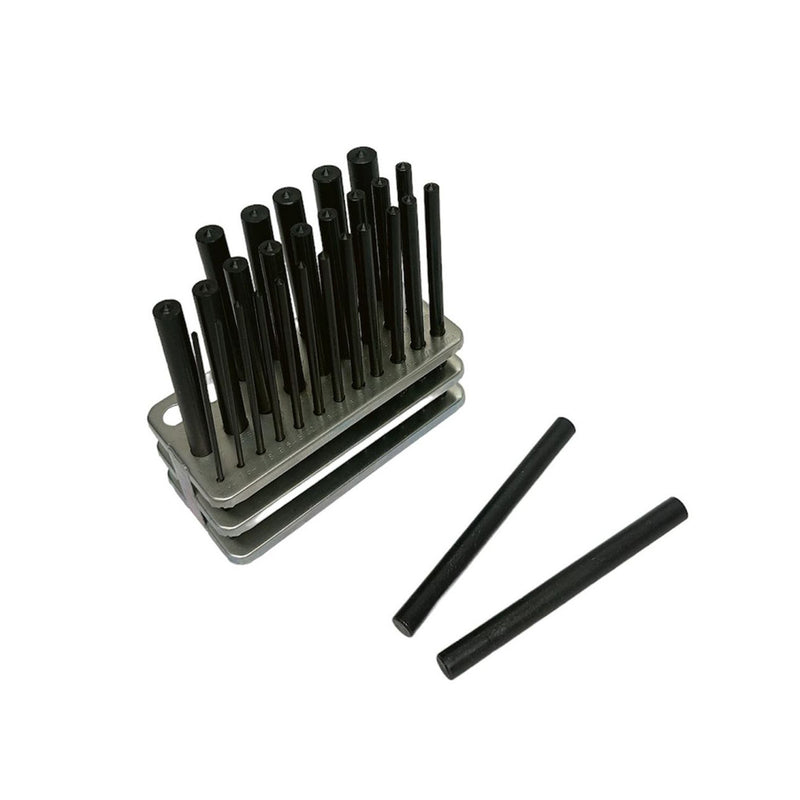 28 Pcs. 3-32 - 1-2'' Transfer Punch By 64th Set Punches Machinist Thread Tool