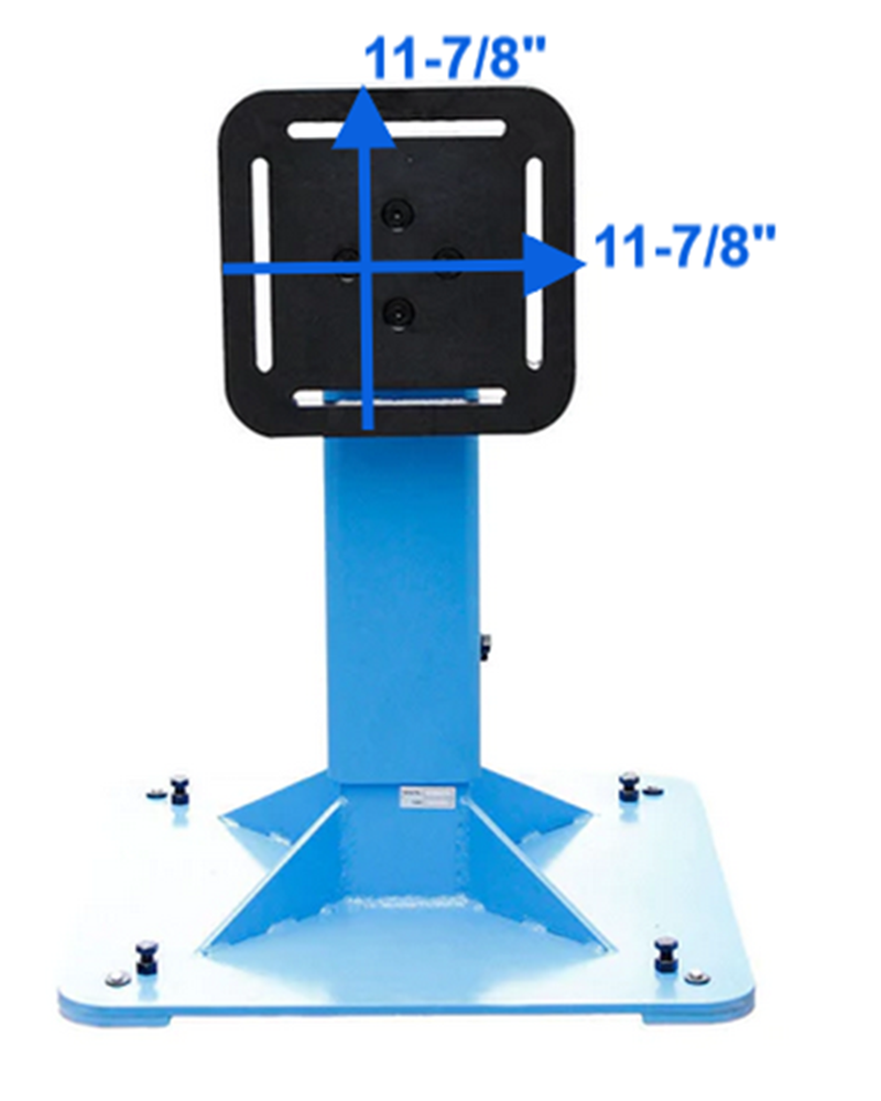 Pedestal 330-660 LBS Weld Positioner Rotary Table Horizontal Vertical 0-90 Degree