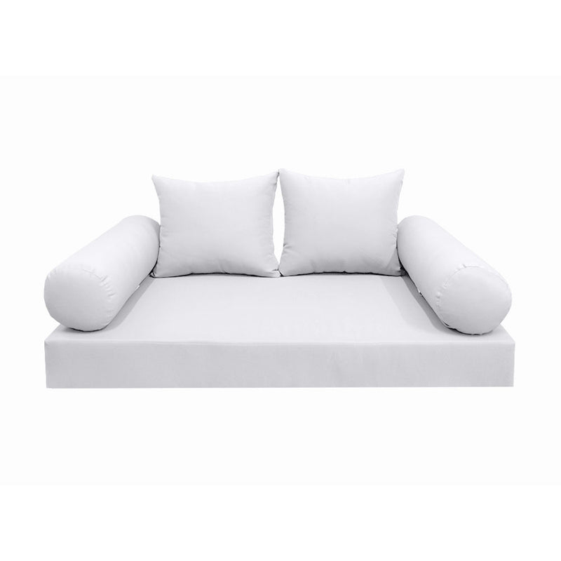 STYLE4 QUEEN SIZE Outdoor Daybed Mattress Bolster Backrest Cushion |COVERS ONLY|