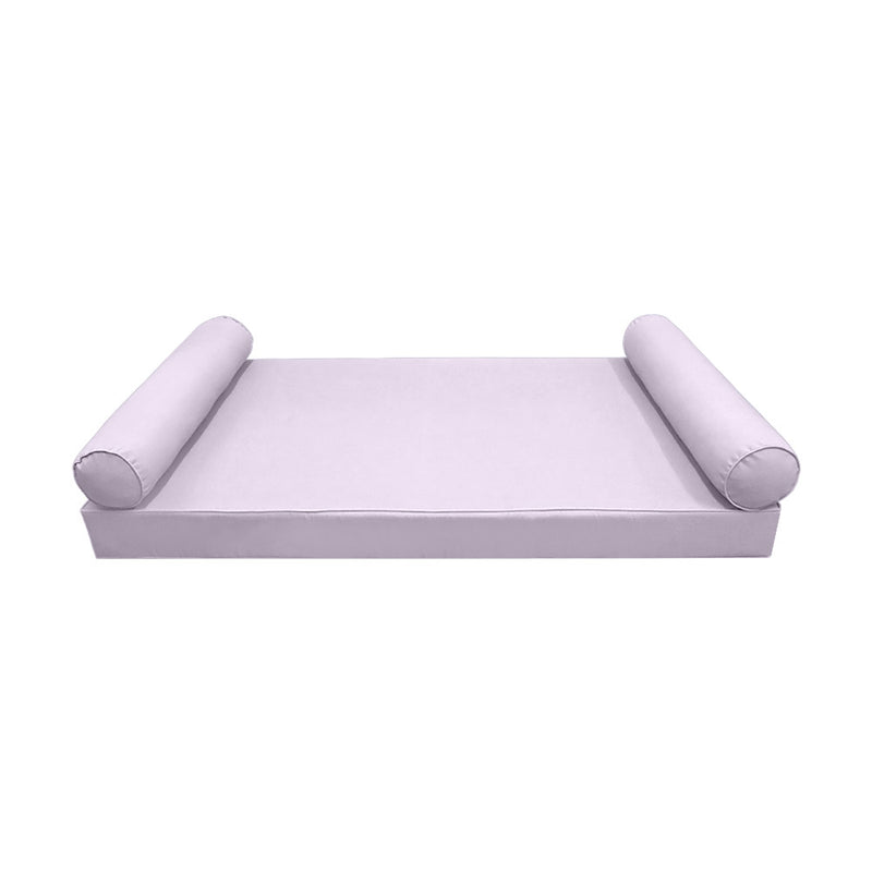 STYLE 5 QUEEN SIZE Outdoor Daybed Mattress Bolster Pillow Cushion |COVERS ONLY|