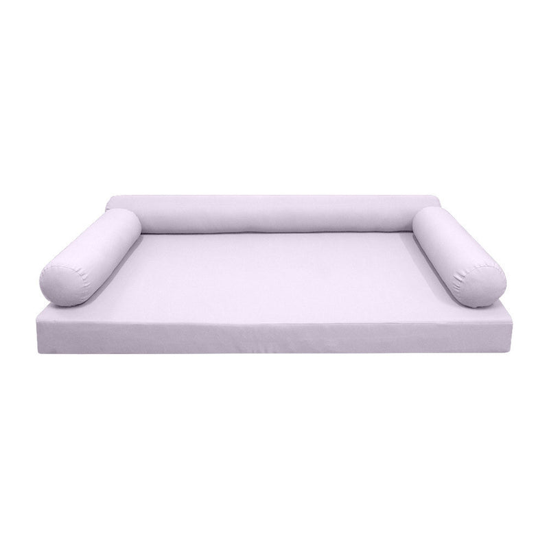 STYLE 6 QUEEN SIZE Outdoor Daybed Mattress Bolster Cushion Pillow |COVERS ONLY|