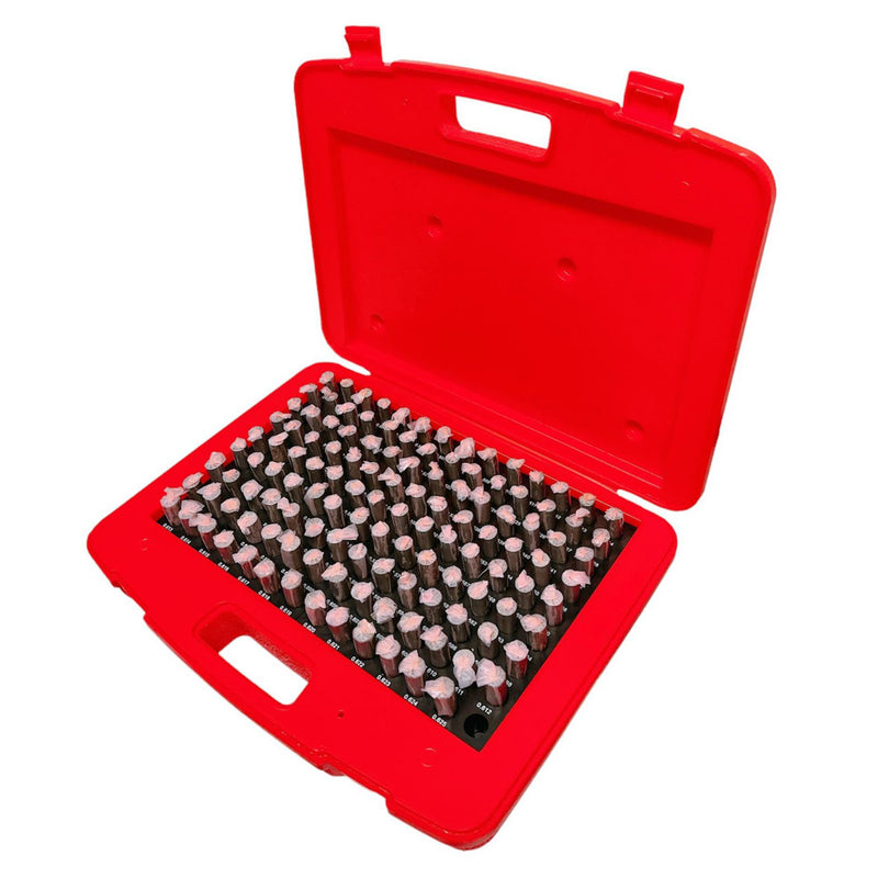 125 Pc M3 .501-.625'' Steel Plug Pin Gage Set Minus Pin Gauges Metal Gage Gauges