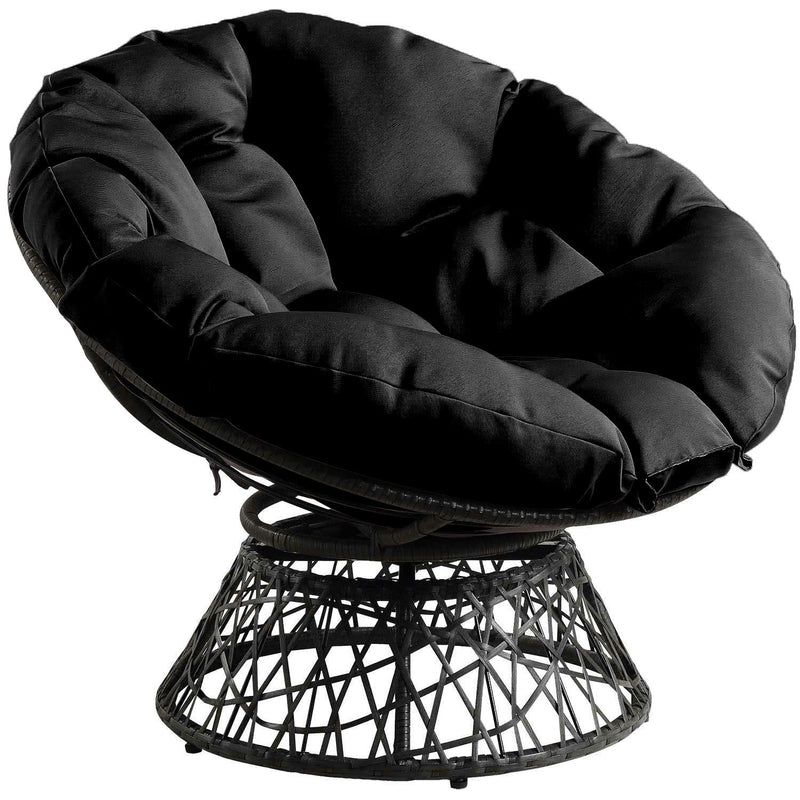 6" Thickness Round Papasan Yoga Meditation Cushion Pillow Swing Chair Outdoor/Indoor