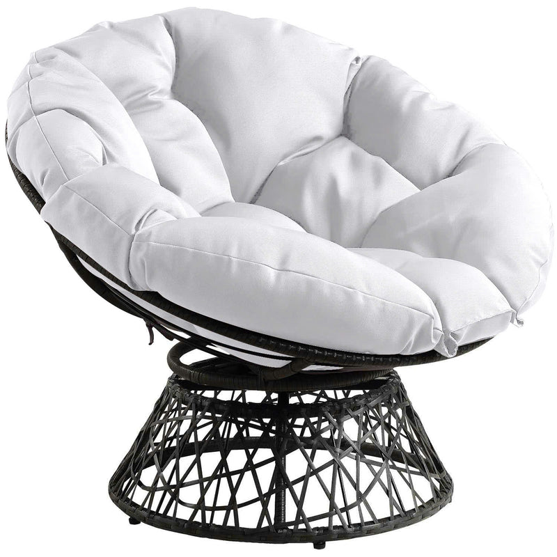 6" Thickness Round Papasan Yoga Meditation Cushion Pillow Swing Chair Outdoor/Indoor