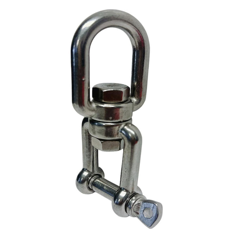 Stainless Steel 5/16" JAW EYE Swivel Marine Mooring SS-316 - 1100 lbs