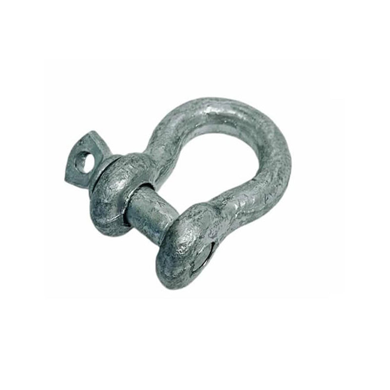 5/16" Screw Pin Anchor Shackle Galvanized Steel Drop Forged 1500 Lbs D Ring Bow Rigging