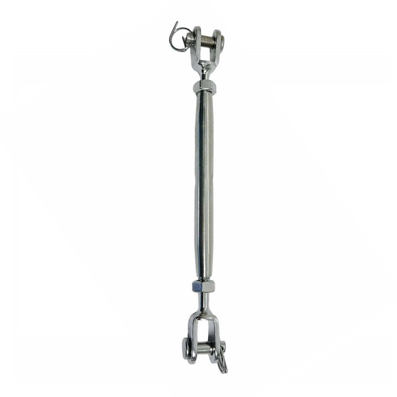 Stainless Steel JAW JAW Closed Body Turnbuckle 3/16", 1/4", 5/16", 3/8", 5/8"