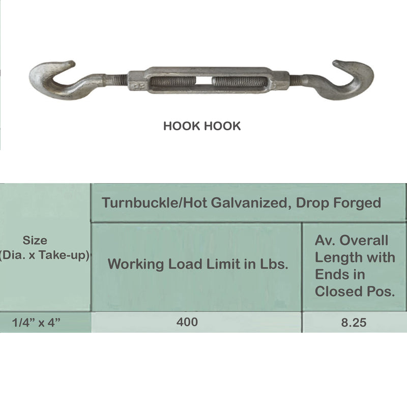 Galvanized Drop Forged Turnbuckle HOOK EYE, JAW EYE, HOOK HOOK, JAW JAW, EYE EYE