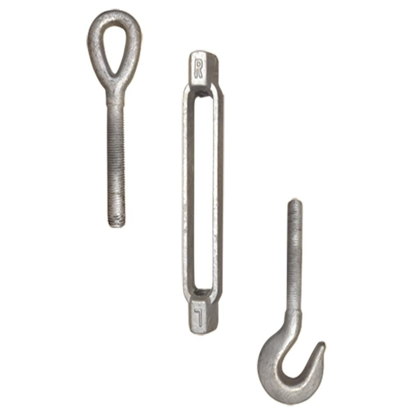 Galvanized Drop Forged Turnbuckle HOOK EYE, JAW EYE, HOOK HOOK, JAW JAW, EYE EYE