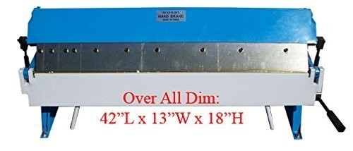 1" to 36" FINGER Pan Hand Brake Box Bender Bending