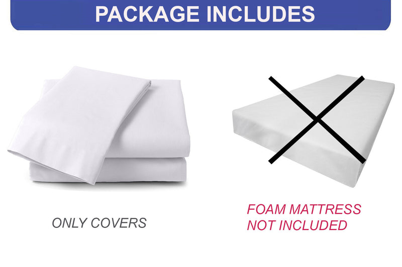 Knife Edge 6" Queen Size 80x60x6 Outdoor Daybed Fitted Sheet Slip Cover Only -AD105