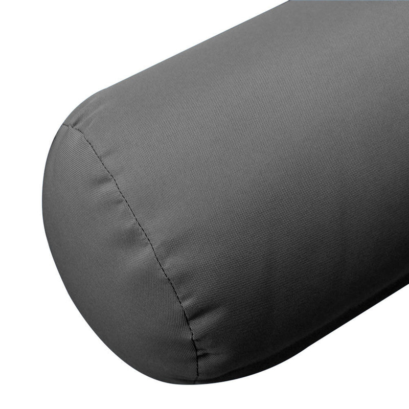 Style4 Twin-XL Size 5PC Knife Edge Outdoor Daybed Mattress Cushion Bolster Pillow Slip Cover Complete Set AD003