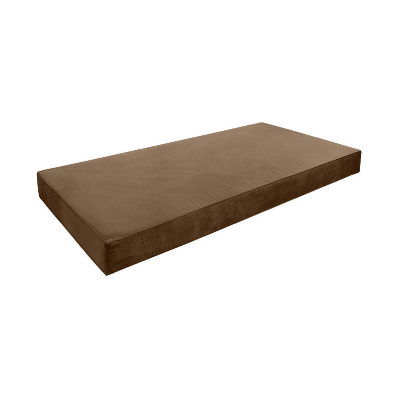 Same Pipe 8" FULL 75x54x8 Velvet Indoor Daybed Mattress |COVER ONLY|-AD308