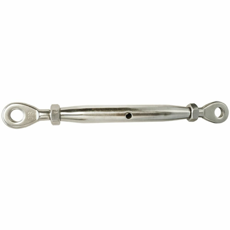 1/4'' Marine Stainless Steel Closed Body Turnbuckle EYE EYE Rig 300 Lbs