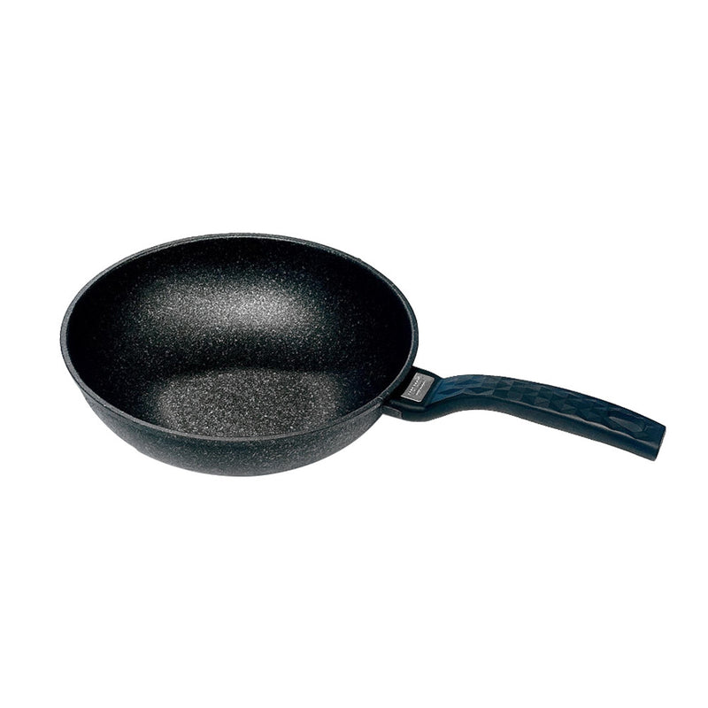 11" Marble Wok Non-Stick Cooking Frying Pan Pot 5 Layer Marble Wok Cookware