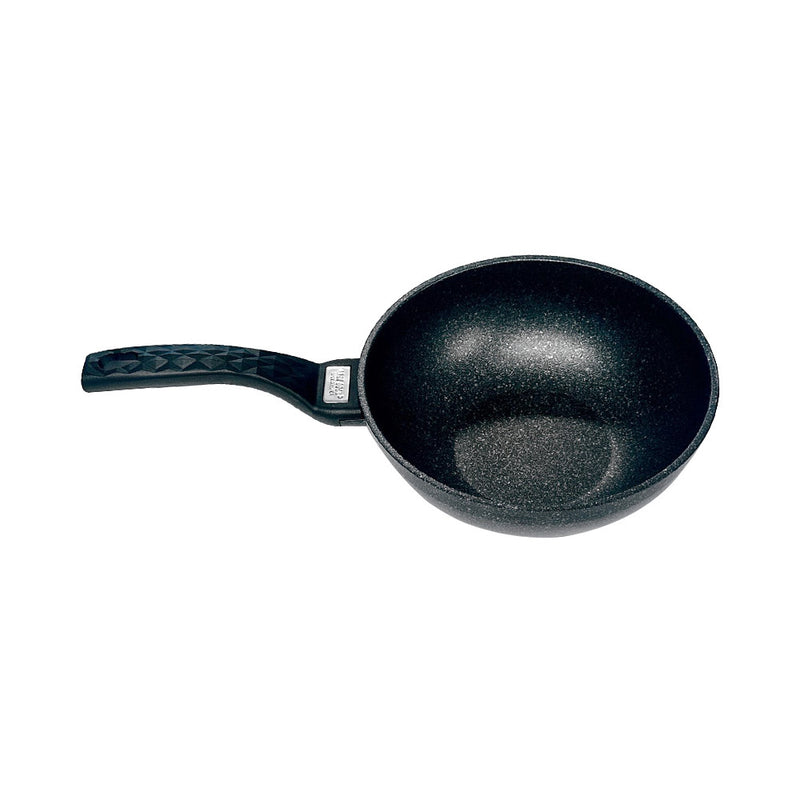 11" Marble Wok Non-Stick Cooking Frying Pan Pot 5 Layer Marble Wok Cookware