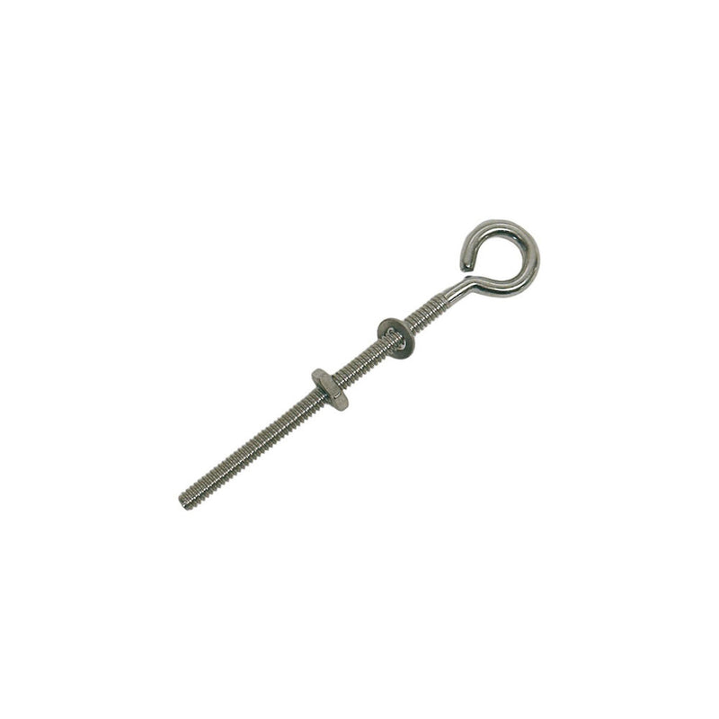 Marine Boat Stainless Steel T316 Turned Eye Bolt Nut and Washer _ Various Sizes