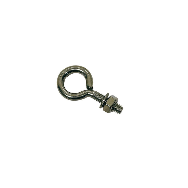 Marine Boat Stainless Steel T316 Turned Eye Bolt Nut and Washer _ Various Sizes