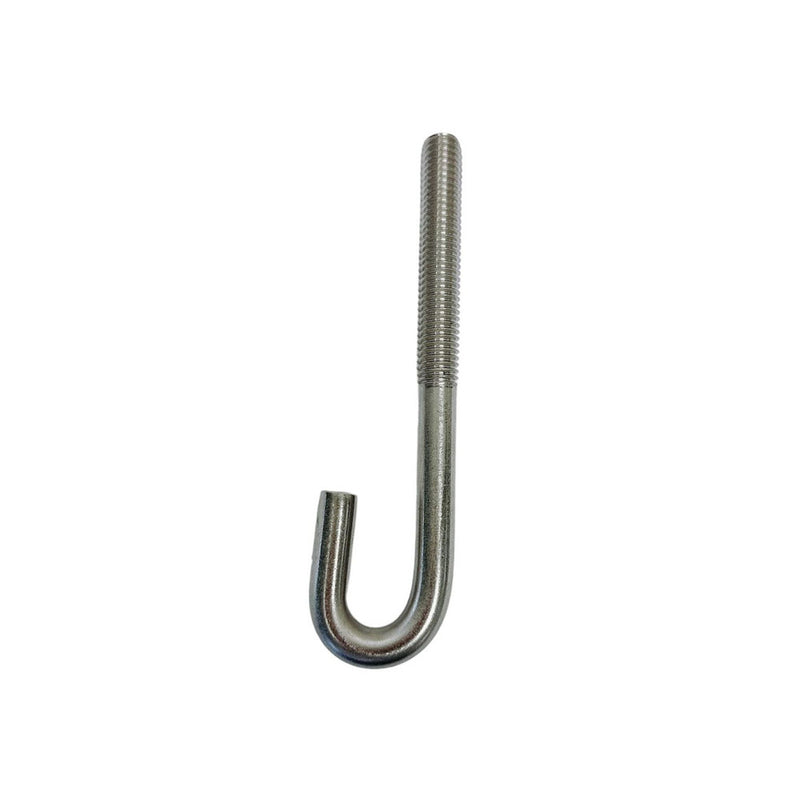 4 Pc Marine Boat Stainless Steel  T316 3/8" x 5" J Bolt Spring Hook J-Bolt J Hook