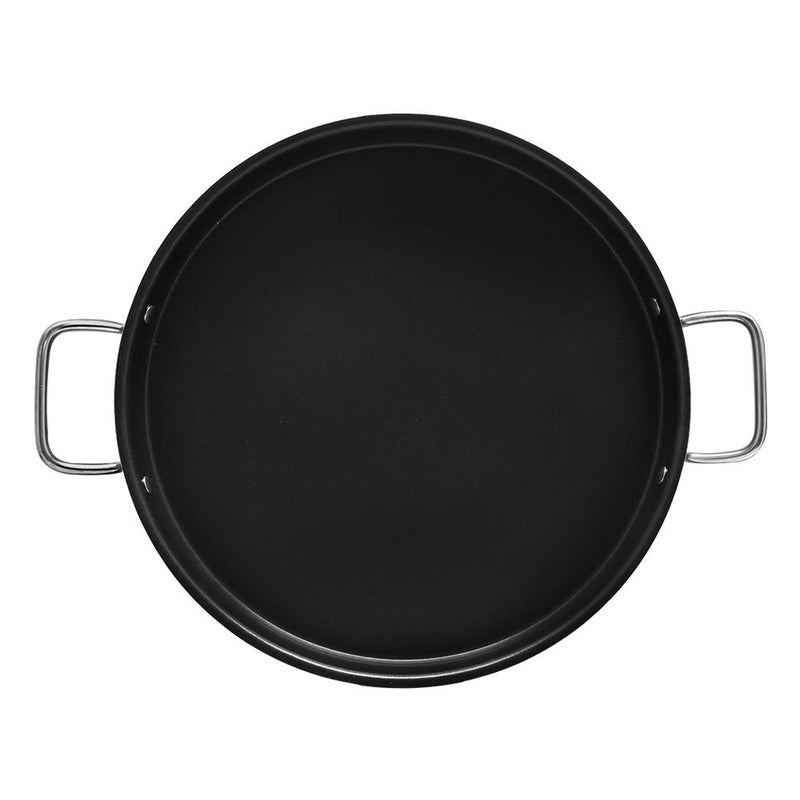 Alu Comal Griddle Top Grill 1-1/2" Depth NonStick Coating Spanish Paella Pan