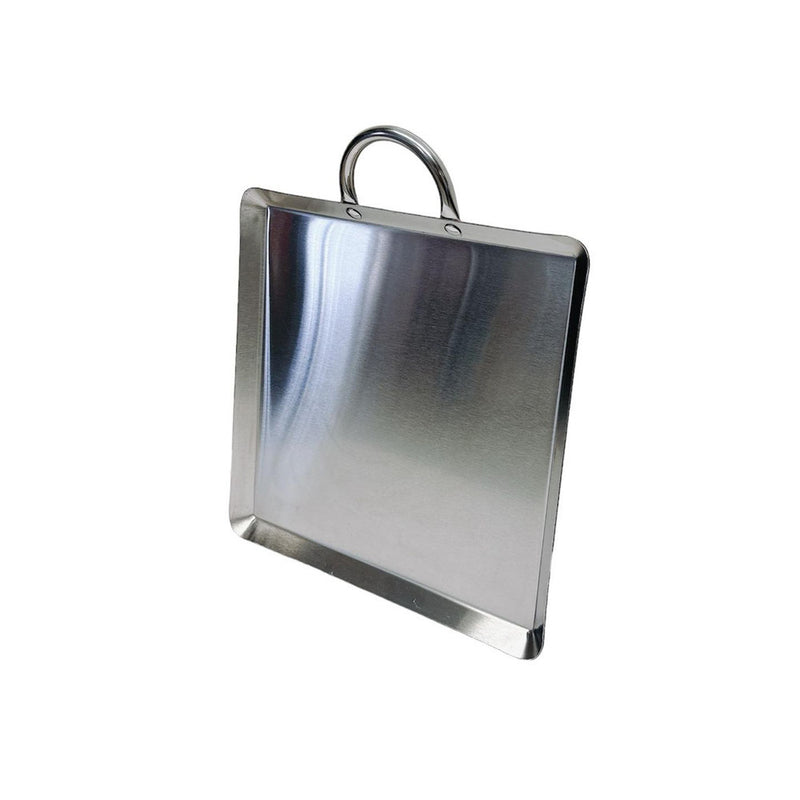 12" Stainless Steel Square Tortilla Warmer Serving Tray Cookware Flat Pan