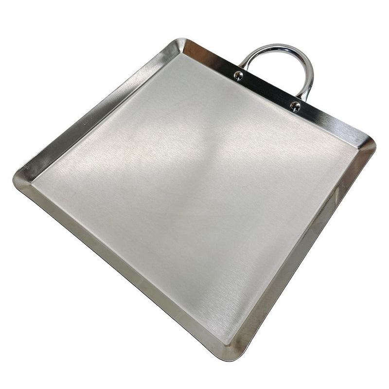 12" Stainless Steel Square Tortilla Warmer Serving Tray Cookware Flat Pan