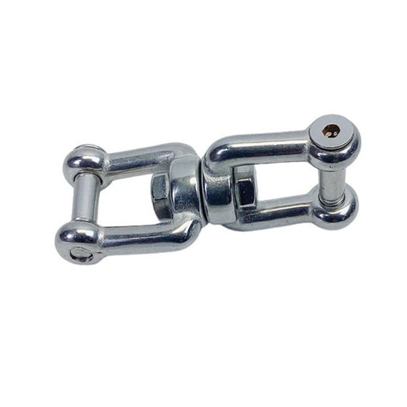 4 Pcs Stainless Steel 1/4" JAW JAW Swivel Shackle Anchor Connector Flush Pin