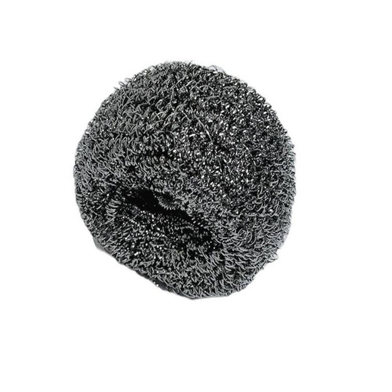 6 Pc HD Stainless Steel Scourer Commercial Quality Scrubber 50g Scouring Sponge