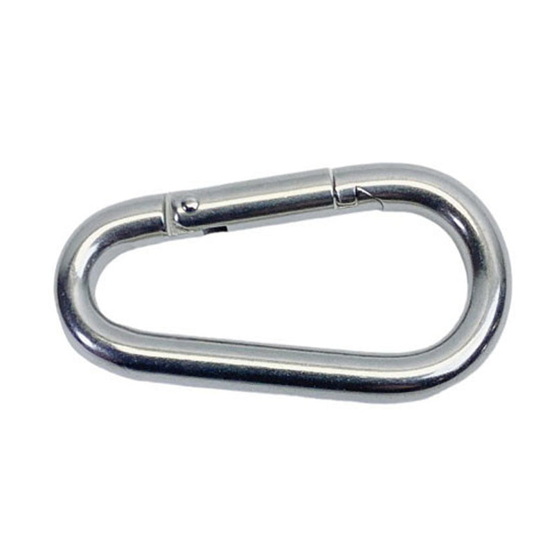 Marine Boat Stainless Steel 3/16" Pear Shape Snap Hook Rigging Lift 100 Lbs WLL