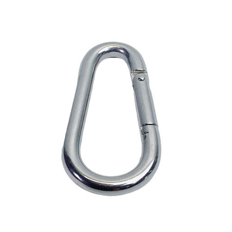 Marine Boat Stainless Steel 3/16" Pear Shape Snap Hook Rigging Lift 100 Lbs WLL