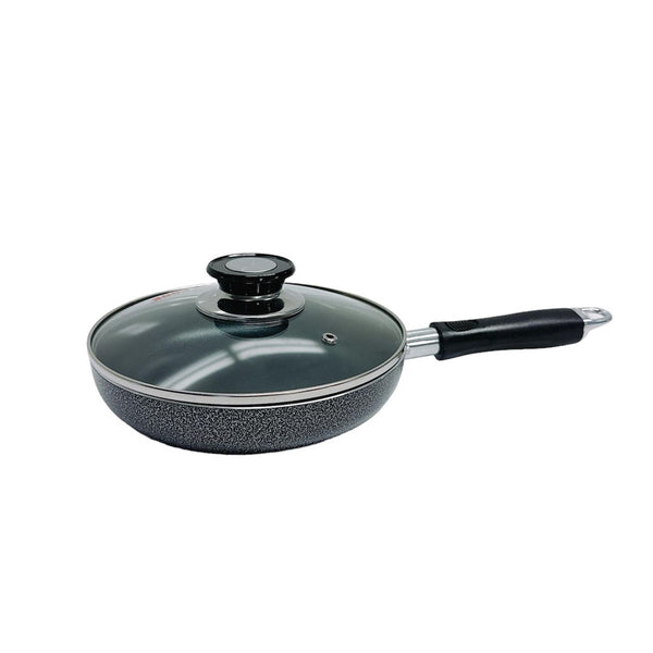 8" (20CM) Non-Stick Coating Frying Pan With Lid Cooking Pot Cookware Kitchen