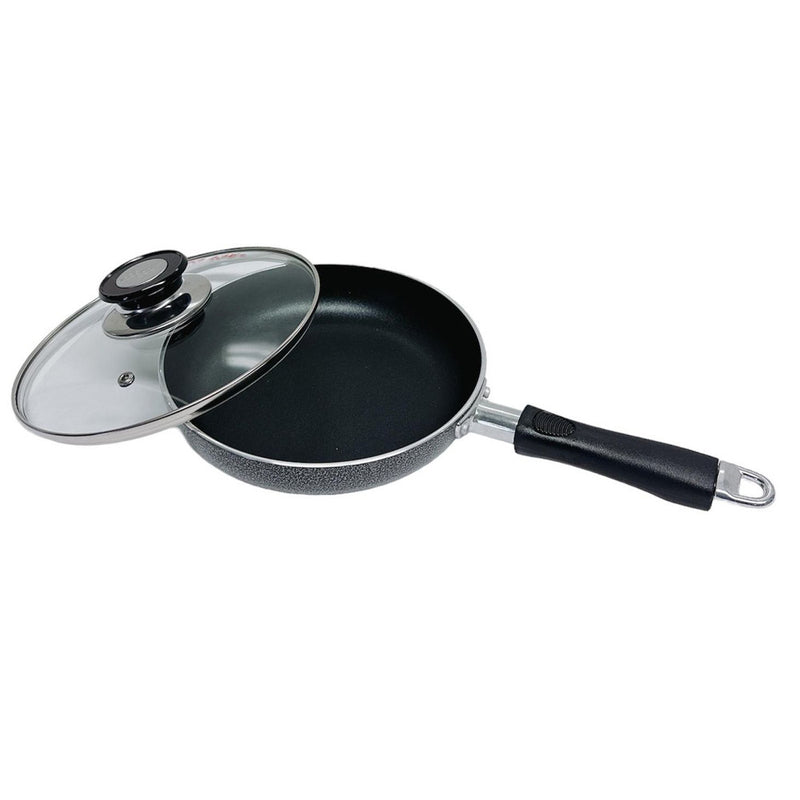 8" (20CM) Non-Stick Coating Frying Pan With Lid Cooking Pot Cookware Kitchen