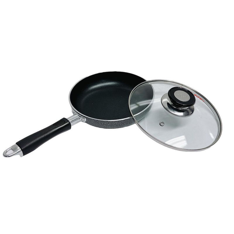 8" (20CM) Non-Stick Coating Frying Pan With Lid Cooking Pot Cookware Kitchen