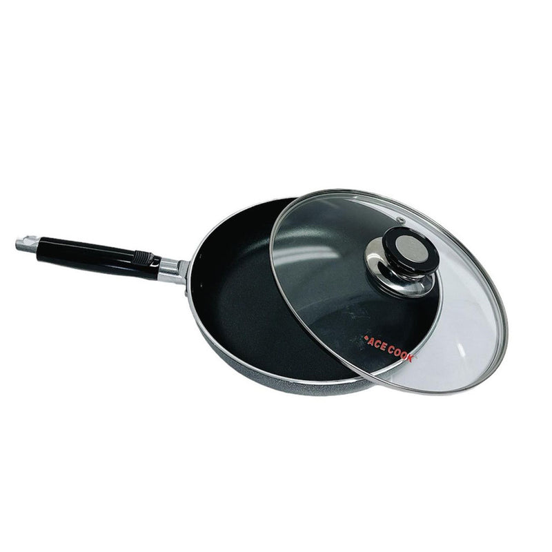 10" (26CM) Non-Stick Coating Frying Pan With Lid Cooking Pot Cookware Kitchen