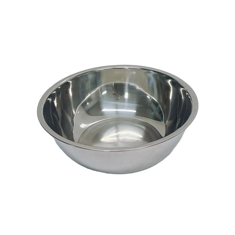 15" Stainless Steel Mixing Bowl Kitchen Supply Salad 14.5 Qt Mixing Bowl