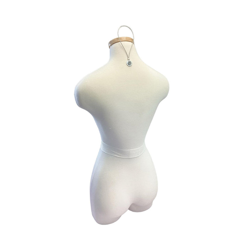 Hanging Ladies Form Half Legs Female Mannequin Torso Dress Form Neck Block