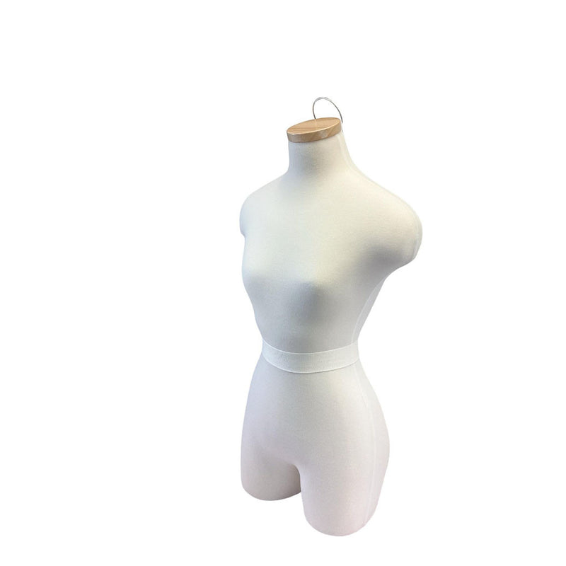 Hanging Ladies Form Half Legs Female Mannequin Torso Dress Form Neck Block