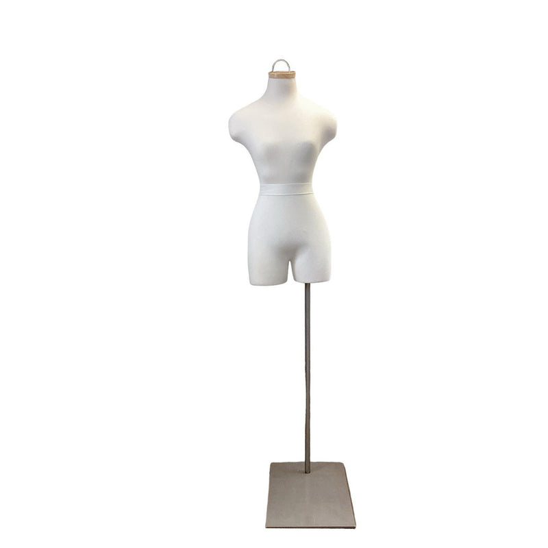 Hanging Form Half Legs Female Mannequin With Stand Torso Dress Form Neckblock