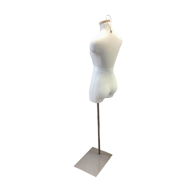 Hanging Form Half Legs Female Mannequin With Stand Torso Dress Form Neckblock