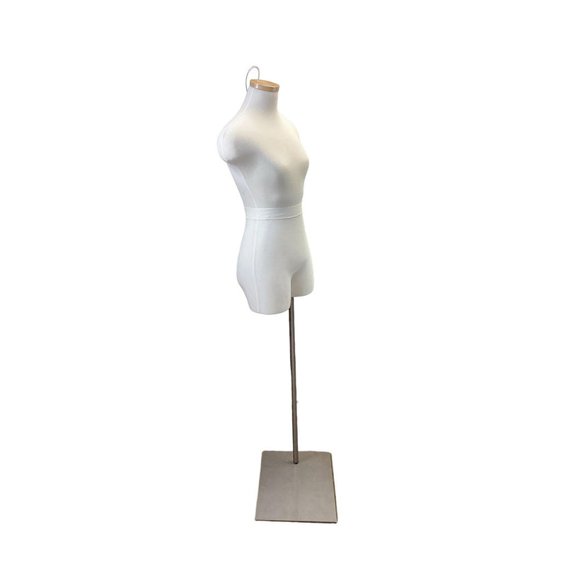 Hanging Form Half Legs Female Mannequin With Stand Torso Dress Form Neckblock