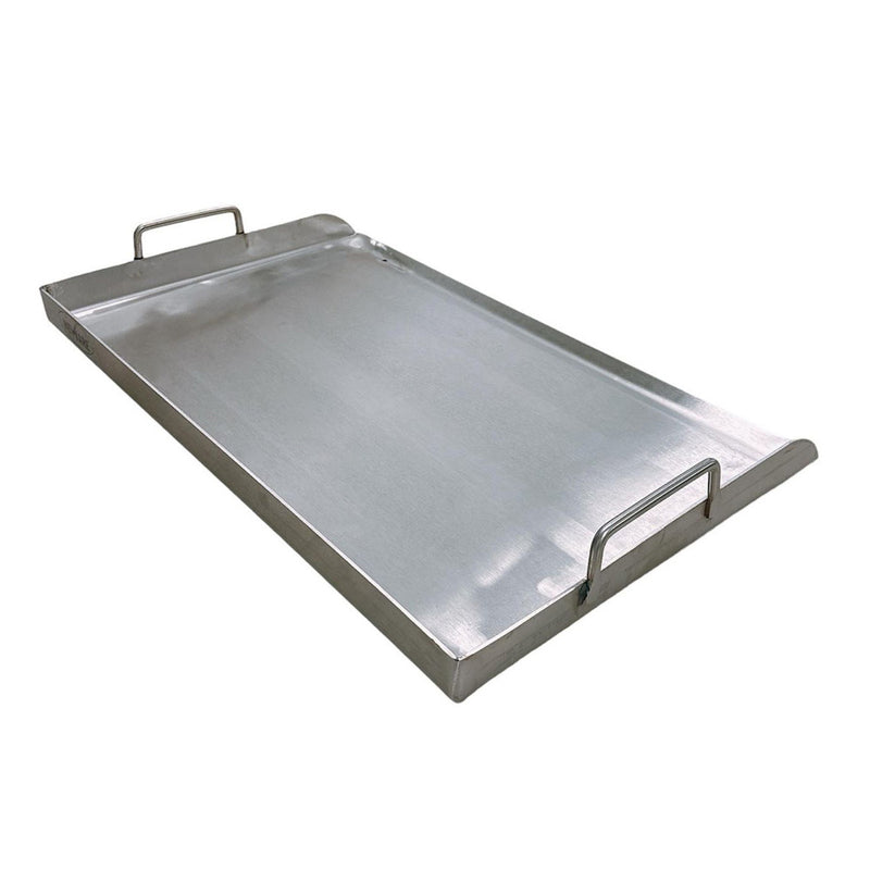 32" Stainless Steel Flat Top Griddle Plancha Double Burner W/ Reinforce Plate