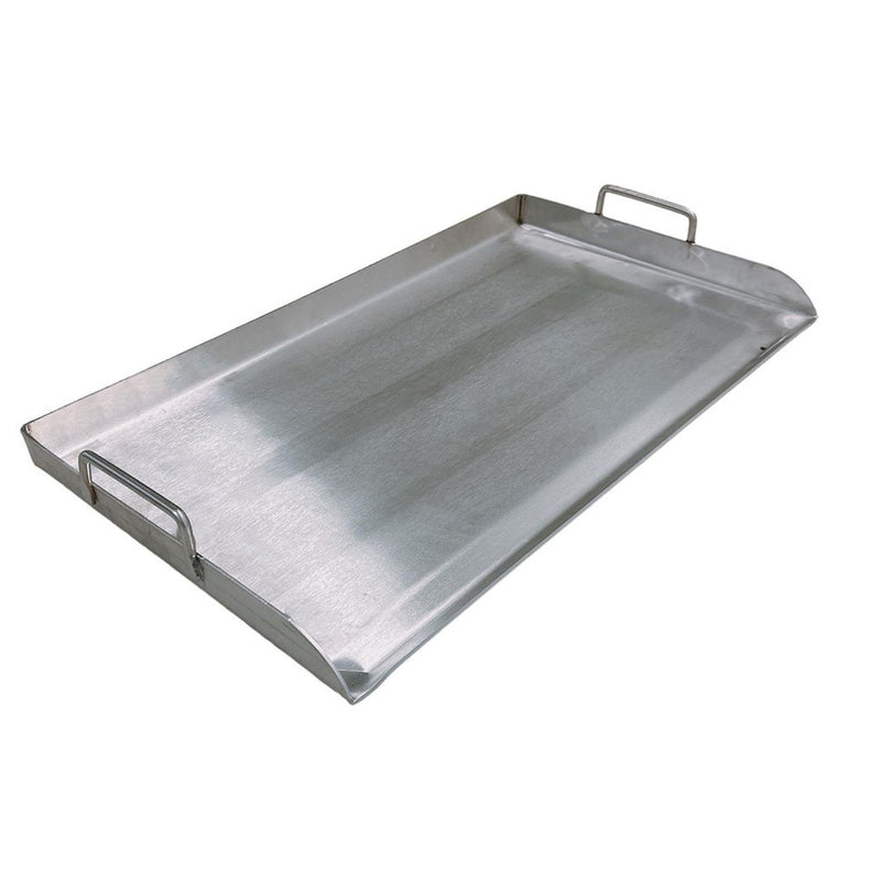 32" Stainless Steel Flat Top Griddle Plancha Double Burner W/ Reinforce Plate