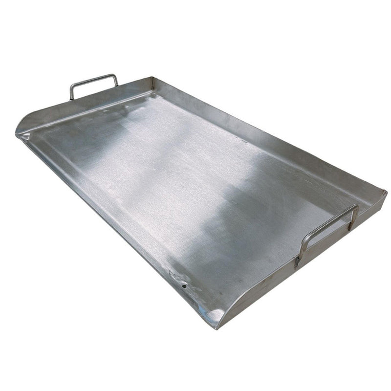 32" Stainless Steel Flat Top Griddle Plancha Double Burner W/ Reinforce Plate