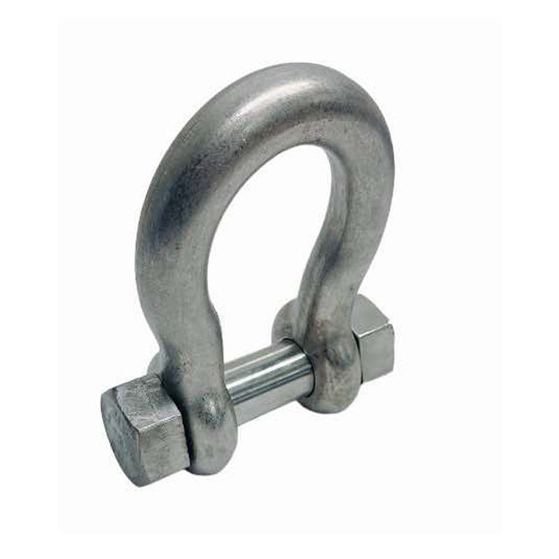 Marine T316 Stainless Steel Drop Forged Bolt Pin Anchor Shackle