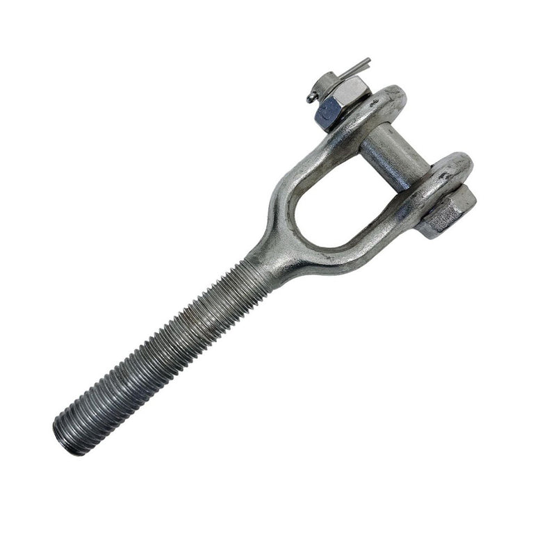 10"L SS T316 1" Drop Forged Turnbuckle Jaw RIGHT HAND Thread 8000Lb WLL