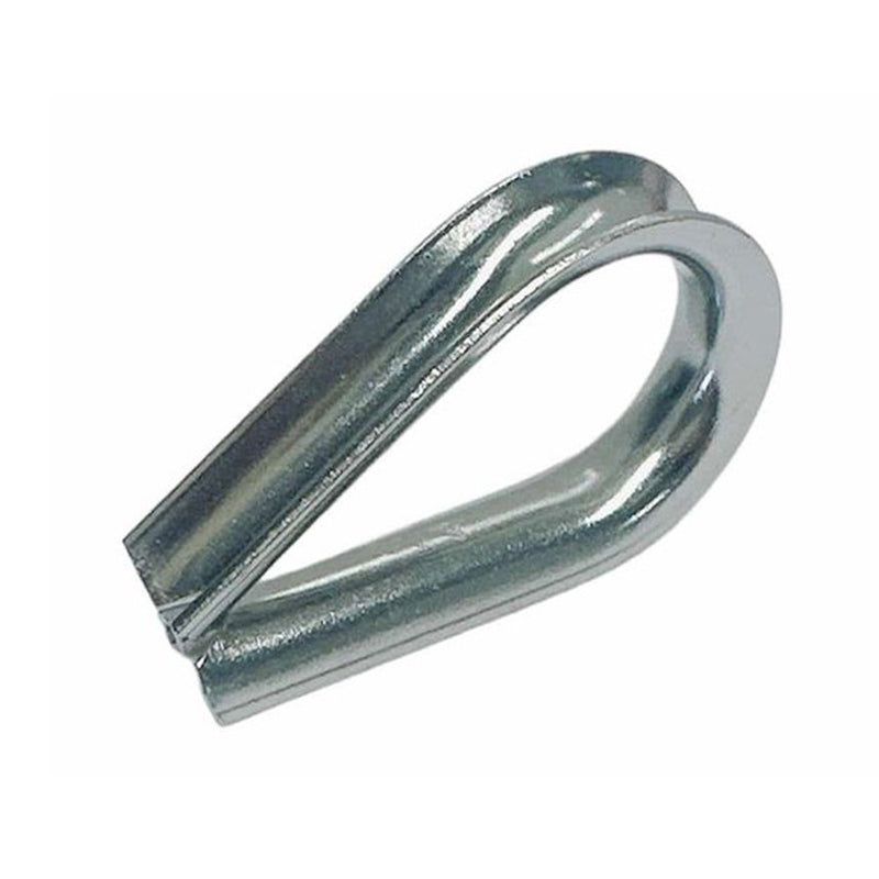 50 Pcs Marine Boat T316 Stainless Steel 1/4'' Thimble Wire Rope Chain Anchor