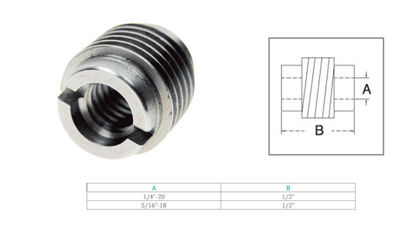 Marine Boat Stainless Steel T303 Threaded Lag Insert Cable Rail Screw